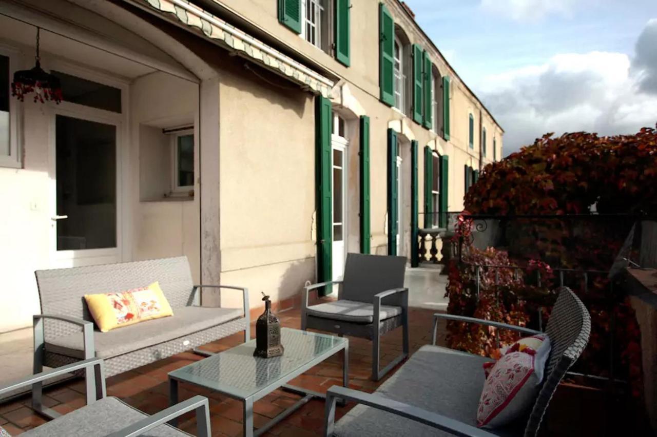 Maison De Maitre A Bram # Jacuzzi Εξωτερικό φωτογραφία